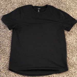 Forever 21 black jersey tee